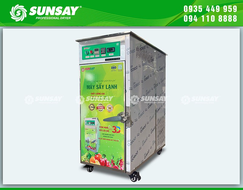 Máy sấy lạnh 9 khay đối lưu gió 3D Máy sấy lạnh 9 khay đối lưu gió 3D