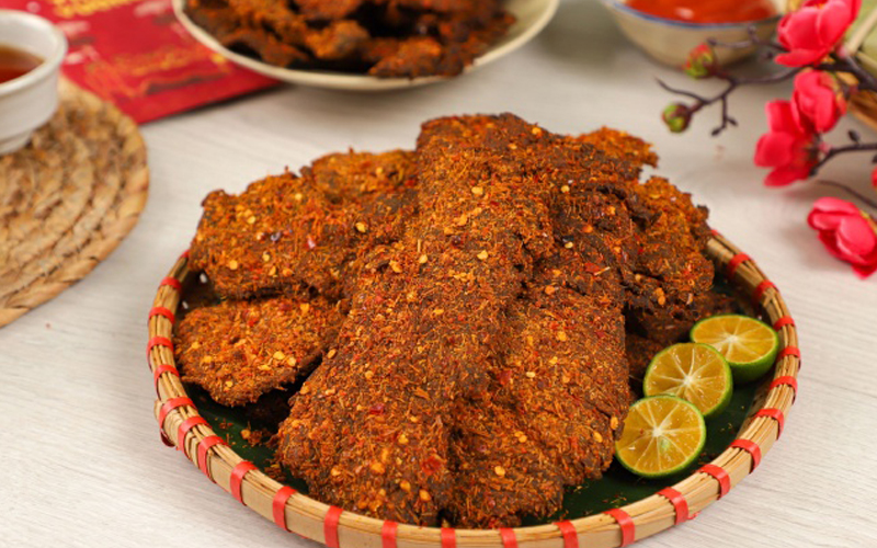 Bò khô ngon, thơm và chất lượng từ máy sấy khô bò