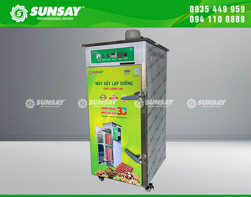 Máy sấy lạp xưởng 50kg SUNSAY chất lượng cao